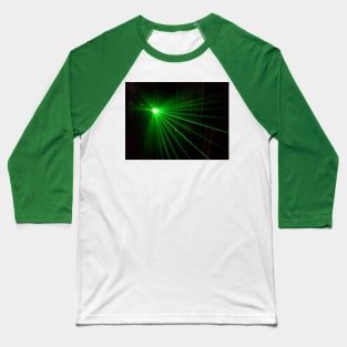 GREEN LASER LIGHT UFO Baseball T-Shirt